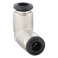 AIGNEP USA Push-Fit Elbow Fitting: 3 mm OD x 3 mm OD Size, Push-to-Connect x Push-to-Connect, 5 PK (MPN 50130N-3-PK5)