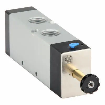 ARO Solenoid Air Control Valve: Four-Way / Two-Position, DIN Solenoid Connector - ARO MaxAir Series Directional Control Valves