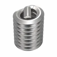 HELI-COIL Helical Insert: Tanged Tang Style, Free-Running, #4-40 Thread Size, 100 PK (MPN A1185-04CNW224)