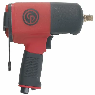 CHICAGO PNEUMATIC Air Impact Wrench: Compact, 1/2 in Drive, Pistol-Grip, Square, Std - Compact Pistol-Grip Impact Wrenches