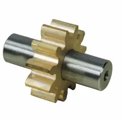 Replacement driven gear for Dayton rotary gear pumps. Transmits torque and motion within gear drives, supporting mechanical power transmission in industrial machinery. Compatible with Dayton model 4KHH7.