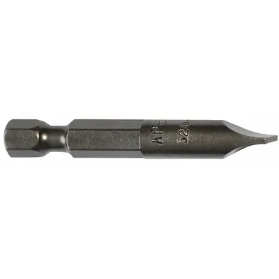 APEX Power Bit: Power Bit, Slotted Head, Imperial, 4F-5R Bit Industry Size, Std - Impact Bits