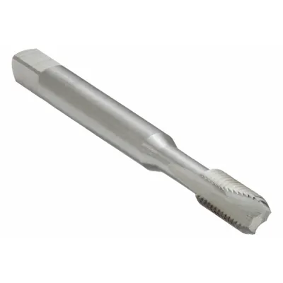 CHICAGO-LATROBE Spiral Point Tap: #0-80 UNF, H2 / 2B, 2 Flute, Bottoming Chamfer - General Purpose Spiral-Point Taps