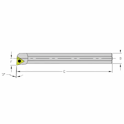 ULTRA-DEX USA HM06Q STUPR2 Indexable Boring Bar - Indexable Boring Bars