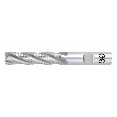 OSG Roughing End Mill: Cobalt, 6 Flute, Fine Pitch, 1-1/2" Mill Dia, 4" LOC - General Purpose Cobalt Roughing End Mills