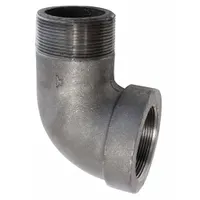 ANVIL Metal Pipe Elbow: 3 in x 3 in, Female NPT Threaded x Male NPT Threaded, 1,000 psi @ 150° F (MPN 0310509203)