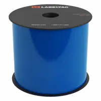 LabelTac Pro Model Magnetic Supply: 4 in x 25 ft, Vinyl, Blue (Gloss), Indoor/Outdoor (MPN LT407M)