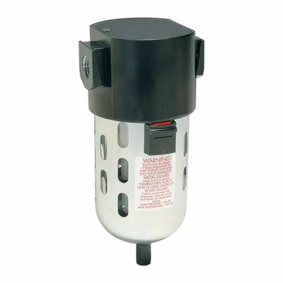 WILKERSON Filter: Particulate, 1/2 in NPT, 5 micron, 149.8 scfm, 150 psig Max Op Pressure - Wilkerson FRL Air Filters