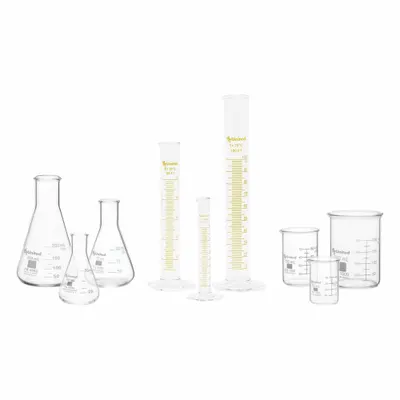 UNITED SCIENTIFIC Lab Glassware Set: Mixed Glassware Set, Glass (MPN EGSSET9) - Lab Glassware Sets