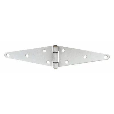 OEM Strap Hinge: Steel, 2 5/8 in Leaf Ht, 5 1/2 in Leaf Wd - Strap Hinges