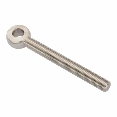AMPG Fixed Rod End: Stainless Steel, Plain, 3 1/2 in Hole Center-to-End Lg - Stainless Steel Male Threaded Fixed Rod Ends