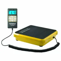 FIELDPIECE Charging Scale: 110 lb Max, Wired Handset Display, 2 1/4 in H x 9 1/4 in W x 9 1/4 in L (MPN SRS1)