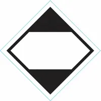 STRANCO INC DOT Handling Label: 2 1/2 in x 2 1/2 in, 2 1/2 in Label Wd, 2 1/2 in Label Ht, 100 PK (MPN HMSL-2500-P100)
