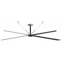 HUNTER INDUSTRIAL Ceiling Fan: 148,341 cfm Airflow, 20 ft Blade Dia, Variable Speeds, 240V AC, ECO (MPN E20-21P-IP-SM)