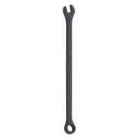 WESTWARD Combination Wrench: Alloy Steel, Black Oxide, 6 mm Head Size, 4 7/8 in Overall Lg, Offset (MPN 54RZ46)