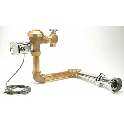 ZURN Automatic Flush Valve: AquaSense, 1.6 gpf Gallons per Flush, Battery, 10 in Rough-In - Toilet Automatic Flush Valves