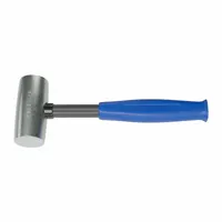 Mallet: Steel Handle, 2 lb Head Wt, 2 in Dia, 4 in Head Lg, 14 in Overall Lg (MPN AM35ALCG)