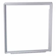 Replacement shelf frame for Electrolux refrigerators and freezers. This frame holds items securely when the original frame is damaged or missing. It does not include glass.