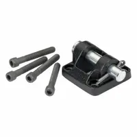 ARO Attachable Mounting Kit: Attachable Mounting Kit, Clevis, Fits 2 in Bore Dia, Iron, AN, 118697