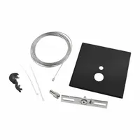 KEYSTONE TECHNOLOGIES Light Fixture Mounting Kit: For Use With Linear Arch Fixtures, 5 in Overall Lg (MPN KT-LALED-5SC-1-F-KIT-B)
