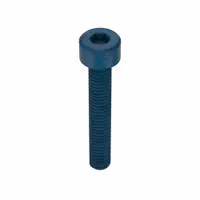 Socket Head Cap Screw: M4x0.70 Thread Size, 25 mm Lg, Std, Blue Phosphate, Alloy Steel, 25 PK (MPN UST176216)