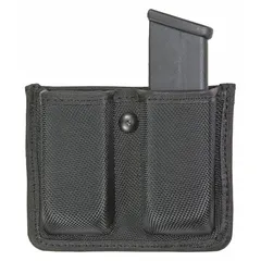 HEROS PRIDE Magazine Pouch: Black, Nylon, Ballistic, 4 in x 5 in, Open Closure, For 2 1/4 in Belt Wd (MPN 1038). Key specifications — attr188437: Black; attr188438: Nylon; attr188431: Magazine Pouch.