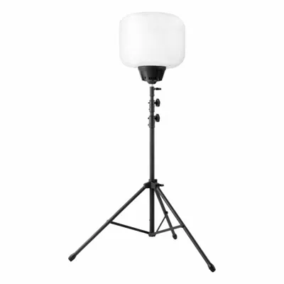 VOLTERREX Tripod Balloon Light Kit: 13,000 lm Max Brightness, 6.5 ft Max Ht, 48V DC - Cordless Tripod Balloon Lights