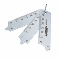 INSIZE FILLET WELDING GAGE: Millimeter, 1 mm Unit of Measure Increments (MPN 4847-1)