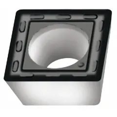 Square (S) indexable milling insert with geometry G88 and grade WK10. Designed for general-purpose square shoulder milling in steel and cast iron. Suitable for roughing and semi-finishing operations.