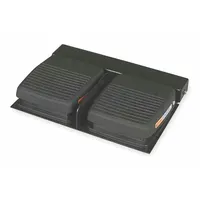 LINEMASTER Foot Switch: Twin Aquiline Series, 2 Pedals, Momentary, SPDT, 8 ft Cord Lg (MPN TWIN 971-SMC48)