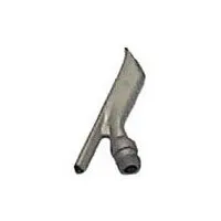 Round speed welding tip, nominal size #13, for hot air thermoplastic welding. Accepts rod diameters up to 3/16 in. Used to guide filler rod into weld joints during fabrication of plastic structures