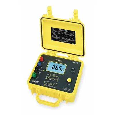 AEMC INSTRUMENTS Earth Ground Tester: 0 ohm to 2,000 ohm, CAT III, IP63/IP65, Digital - Earth Ground Resistance Testers