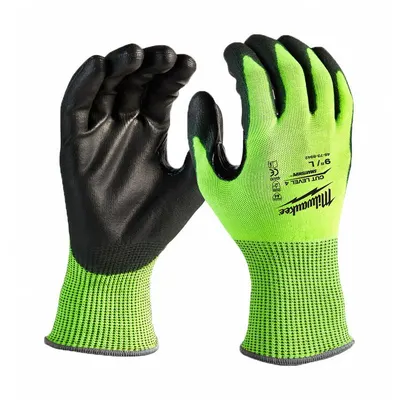 MILWAUKEE Medium-Duty Cut-Resistant Gloves with Nitrile Coating