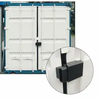 ABUS Padlock Guard: Steel, 204 in Guard Lg, 8 21/32 in Guard Wd, 120 in Guard Ht (MPN 215 KD)