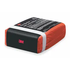 This 3M firestop pillow is used for passive fire protection in commercial and industrial buildings. It seals openings around cables, pipes, and ducts to maintain fire-rated barriers. The pillow measures 9 in overall length by 6 in overall width, has a red color, a 3 hr fire rating, and features interlocking design.
