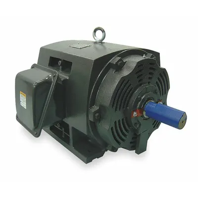 Dayton General Purpose Motor: Rigid Base Mount, Open Drip Proof, 50 hp, 230/460V AC - Rigid Base 3-Phase General Purpose AC Motors
