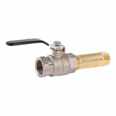 Watts Test Cock: Test Cock, 3/4 in Connection Size - Side 1, NPT, Repair Part - Repair Kits & Parts for Watts Backflow Preventers