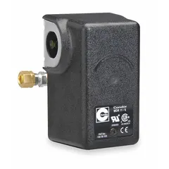 CONDOR USA, INC Pressure Switch: Std, 40 psi – 175 psi, 1/4" FNPT, 140 psi / 175 psi ON/OFF (MPN 11KAXE). Key specifications — attr1027655: Diaphragm; attr434202: CONDOR USA, INC; attr1027685: 1/4" FNPT; attr1027686: Standard; attr1027690: None.