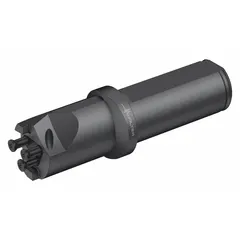 Indexable toolholder for parting and grooving operations on lathes and turning centers. Accepts indexable inserts for cutoff and grooving in metalworking applications.