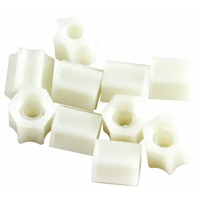ACORN Compression Nuts: Air-Trol/Flood-Trol, Nylon, 4 in Overall Wd, 2 1/2 in Overall Ht - Fittings, Hardware & Tools for Institutional Toilets