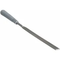 Needle File: Equaling, 6 1/4 in Lg, 1/4 in Wd, 1/16 in Thick, Includes Handle, 2 (MPN 83536100)