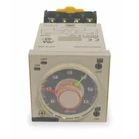 This repeat cycle timer, model PMP100, features an aluminum housing and is designed for use in industrial lubrication systems. It automatically controls the timing of lubricant delivery to machinery, ensuring consistent lubrication cycles. Suitable for manufacturing, processing, and heavy industrial applications