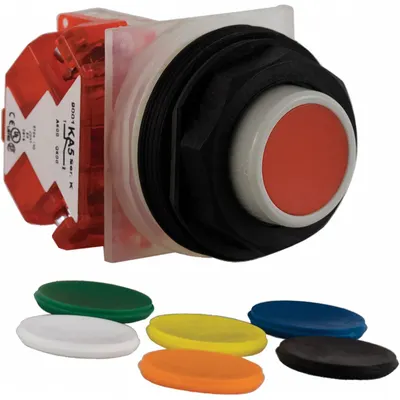 SCHNEIDER Extended Push Button Operator: Non-Illuminated, Extended Profile, Non-Metallic - Extended-Length Push Buttons