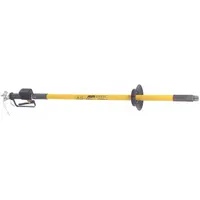 Non-conductive barrel and non-sparking nozzle tool for safe excavation near live electrical lines and flammable environments. Features a 5 ft barrel length, 3/4 in Female NPT connection, and 3 cfm soil excavation rate. Includes one handle
