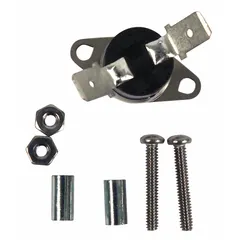 A safety device for gas-fired heating equipment, the backflash switch detects flame roll-out or backflash events and interrupts operation to protect the system. Used in HVAC and combustion applications to prevent damage from abnormal flame conditions.