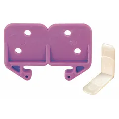 This drawer track guide kit includes slide rollers, guides, and brackets for installing or repairing drawer track systems. Suitable for use in cabinets, furniture, and workstations to restore smooth drawer operation.