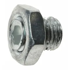 This replacement bolt is designed to fit Dayton brand material handling models 1DJN2 and 1DJN3. It is used to secure components during maintenance and repair of industrial material handling systems.