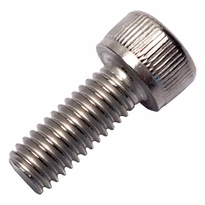 ALLIED TITANIUM Socket Head Cap Screw: M6x1.00 Thread Size, 15 mm Lg, Std, Plain, Titanium - Metric System Standard Socket Head Cap Screws
