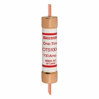 MERSEN Fuse: Class K5, OTS Series, Fast-Acting, 10 A, 600 V AC, 300 V DC - Fast-Acting Blade Fuses