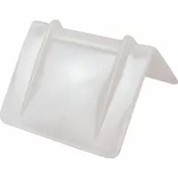 Edge Protector: Edge Protector, 2 in Lg, 2 1/2 in Wd, For 1 1/4 in Max. Strap Wd, White, 1,000 PK (MPN EP-5660)